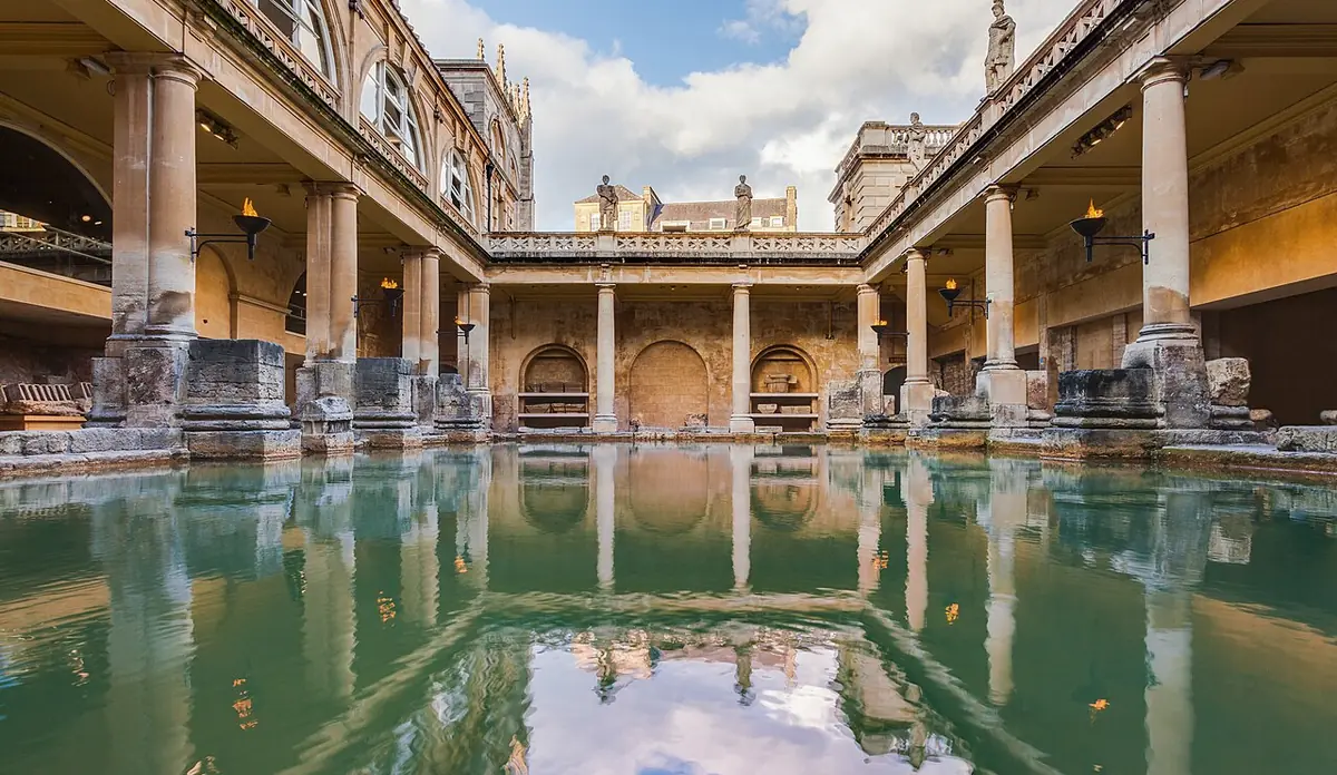 La Great Bath delle terme romane di Bath